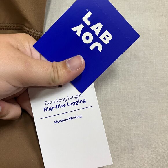 NWT Joylab Women's Size XXL Mocha High Rise Crossover Waistband Flare Leggings - Picture 5 of 14